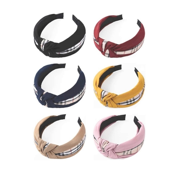 Plaid Fashion Headband - Picture 3 of 6